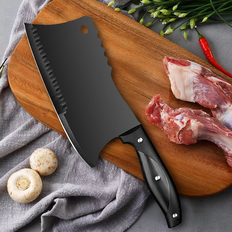 Butcher Knife Stainless Steel Meat Cleaver 7 Professional Chef Kitchen  Knife