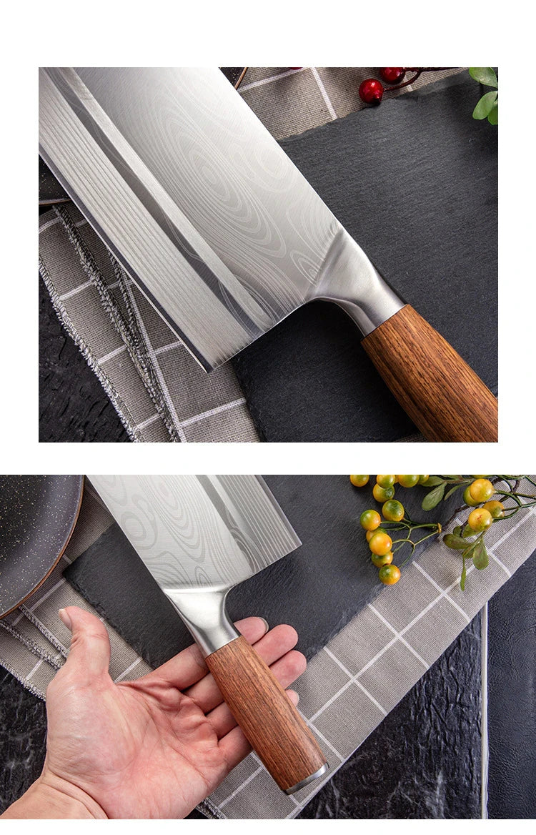 12 Inches Long Blade Chopper Cleaver-hand Forged Knife-knives