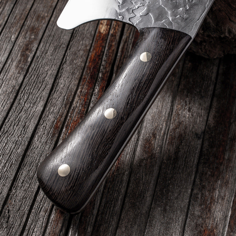 Handmade Forged 5cr15mov Steel Kitchen Knife 8 Inch Cleaver Knife