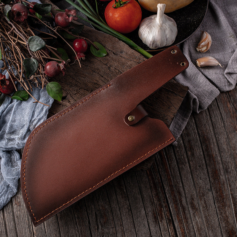 Leather Sheath for 7.25′′ Meat Cleaver