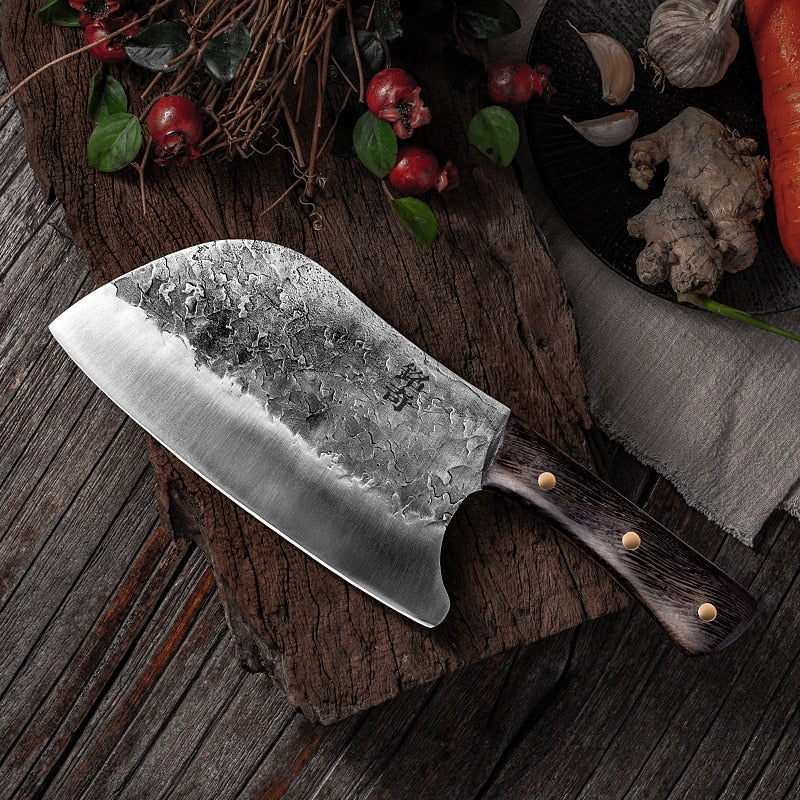 12.3-inch Premium 5Cr15Mov Stainless Steel Chef's Knife - Ergonomic and  Versatile for Professional Cooking – Cleaver-Market