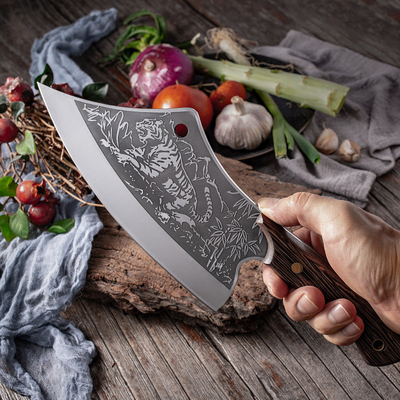 Kitchen Knife Boning Butcher Carbon Steel Meat Processing